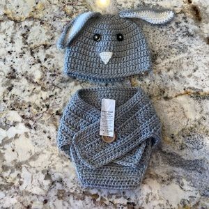 Crochet Bunny Diaper Cover